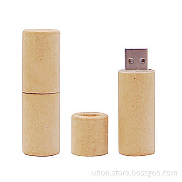 Wooden USB Flash Drive, 1GB to 32GB Memory Capacity, Supports Free Logo Printing and Sample